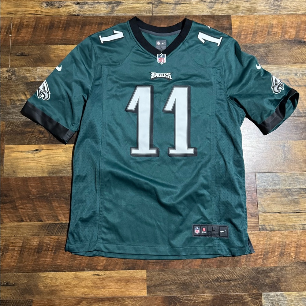 Nike Men's Green Philadelphia Eagles Jersey